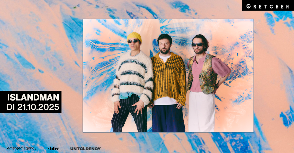 Istanbuler Trio ISLANDMAN tritt im Oktober im Berliner Gretchen auf