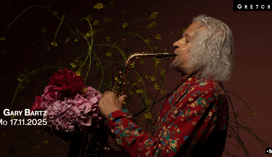 84 Jahre Jazzgeschichte: GARY BARTZ im November in…