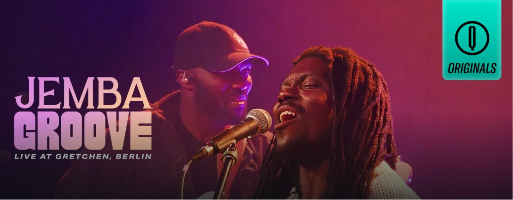 JEMBAA GROOVE – live im Gretchen: jetzt bei Qwest TV